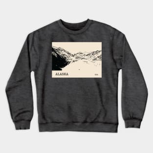 Alaska USA Crewneck Sweatshirt